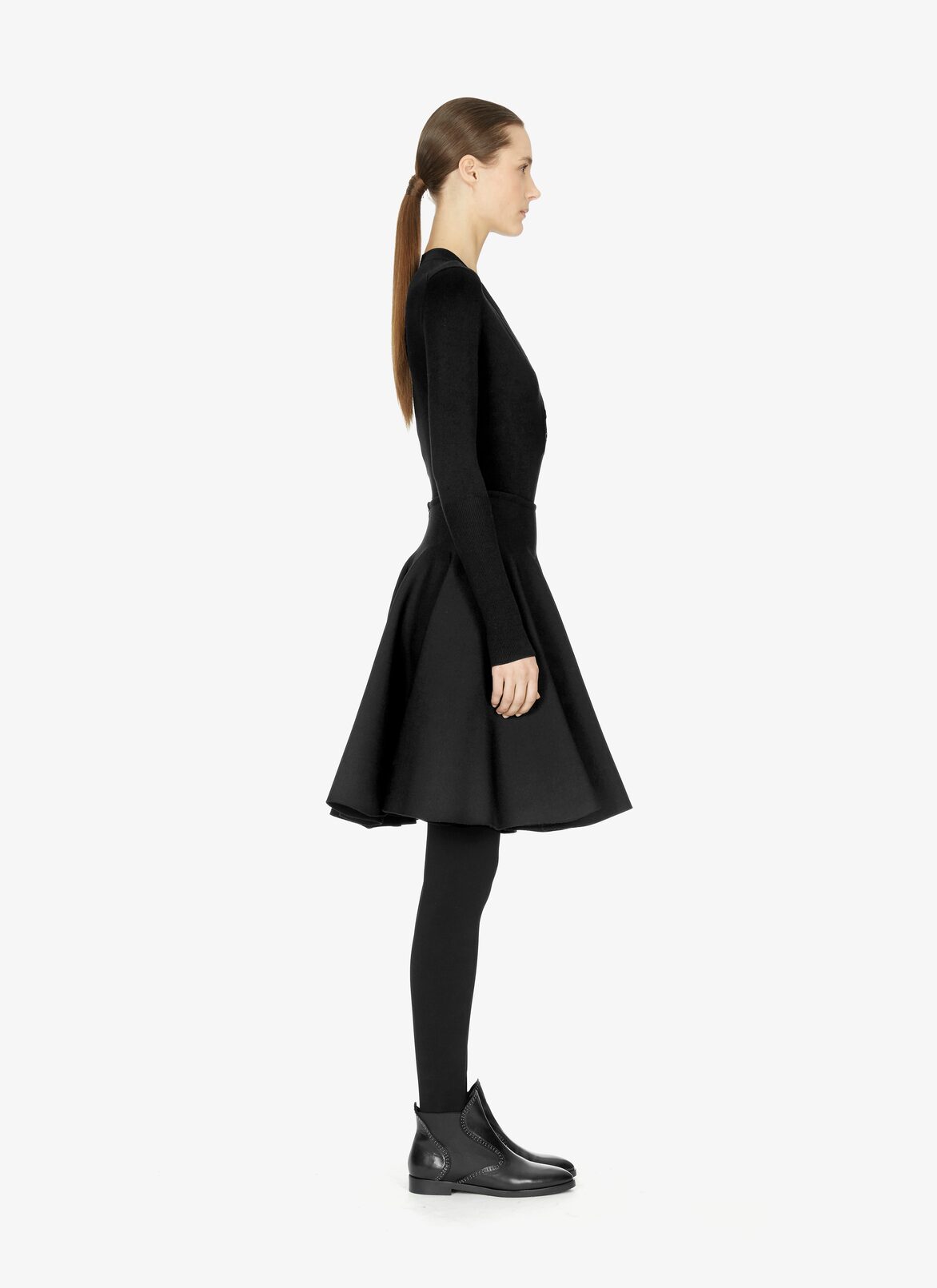 LONG SLEEVE BODYSUIT LAINE SUPREME BLACK ALAÏA BLACK  LONG SLEEVE BODYSUIT LAINE SUPREME BLACK